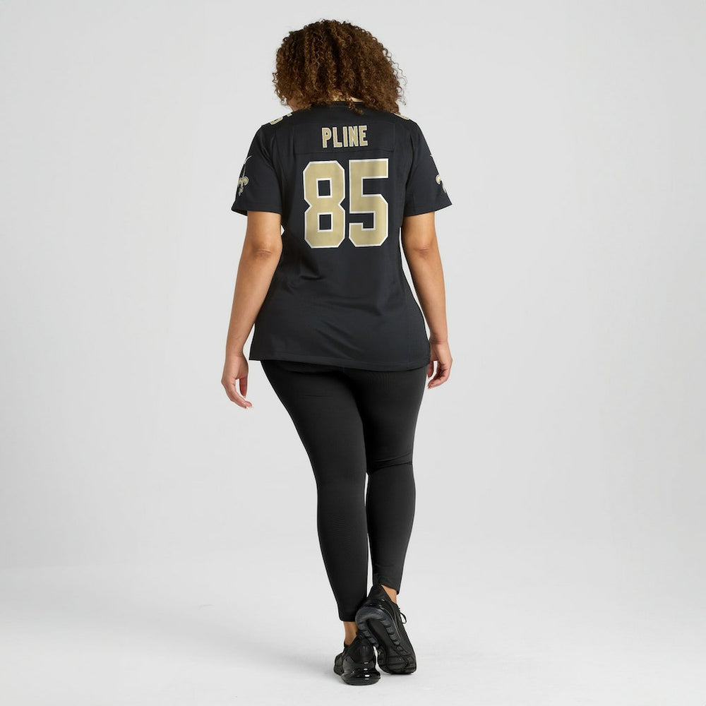 Mason Pline New Orleans Saints Women's Team Game Jersey - Black - Nike