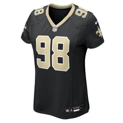 Jonathan Bullard New Orleans Saints Women's Team Game Jersey - Black - Nike