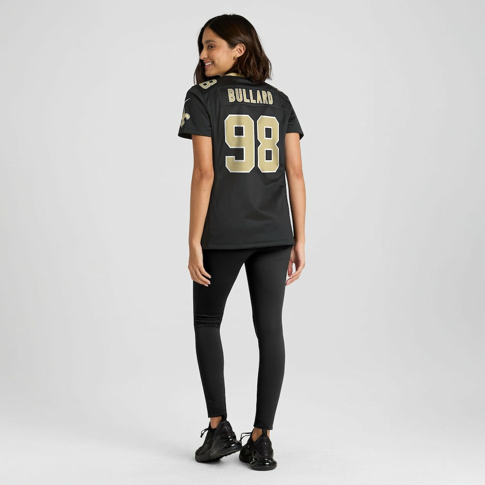 Jonathan Bullard New Orleans Saints Women's Team Game Jersey - Black - Nike