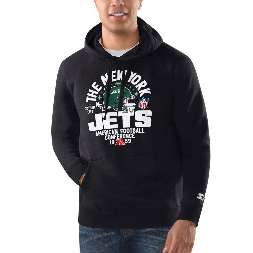 New York Jets Starter Gotham City Hoodie - Black - NFL