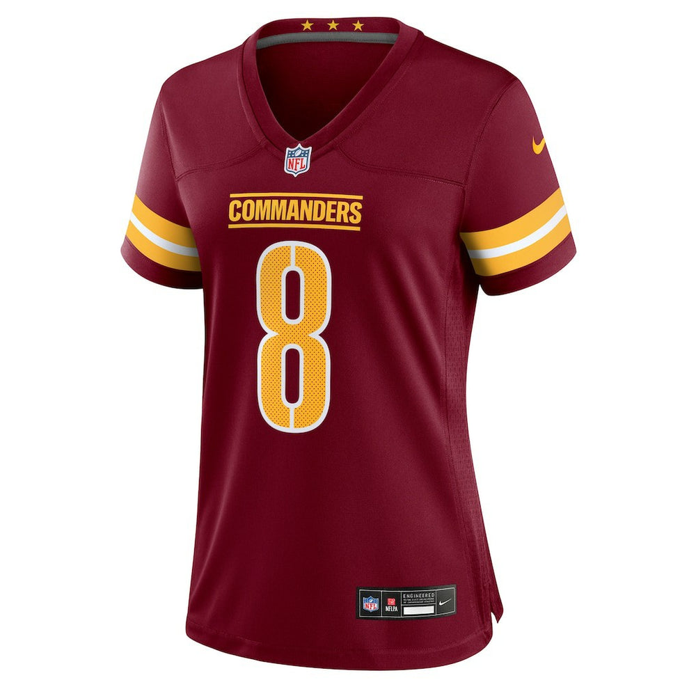 Marcus Mariota Washington Commanders Women's Team Game Jersey - Burgundy - Nike