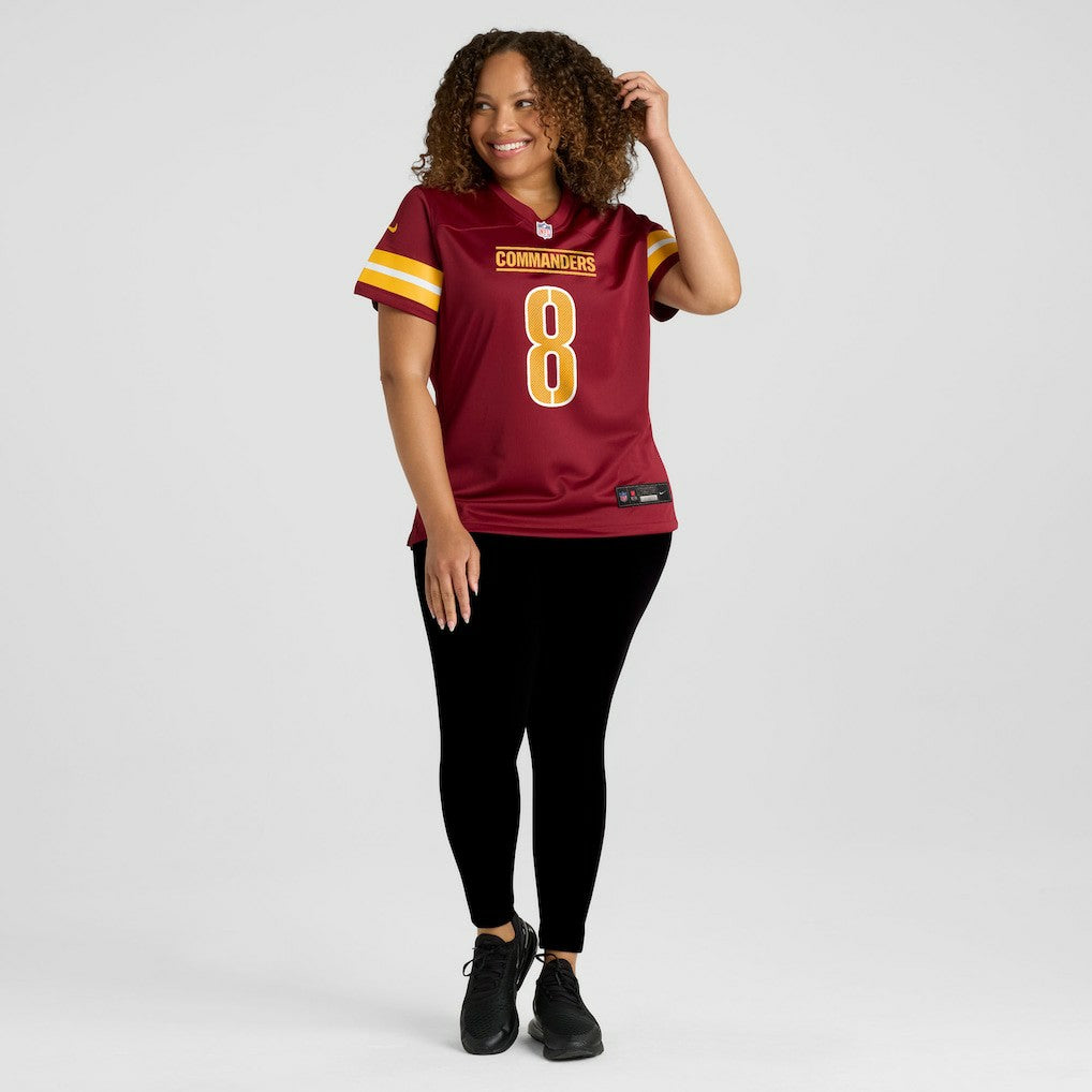 Marcus Mariota Washington Commanders Women's Team Game Jersey - Burgundy - Nike