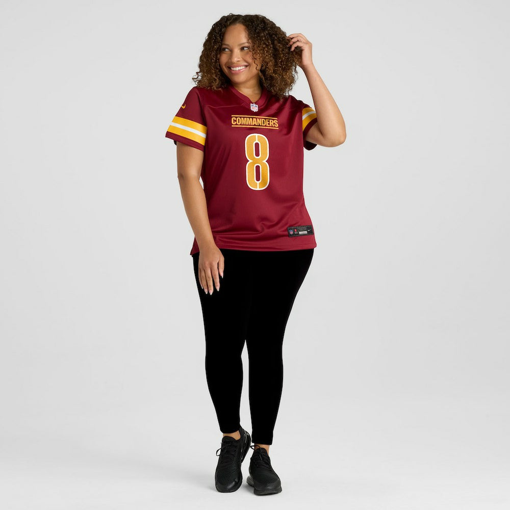 Marcus Mariota Washington Commanders Women's Team Game Jersey - Burgundy - Nike