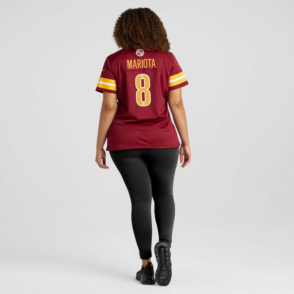 Marcus Mariota Washington Commanders Women's Team Game Jersey - Burgundy - Nike