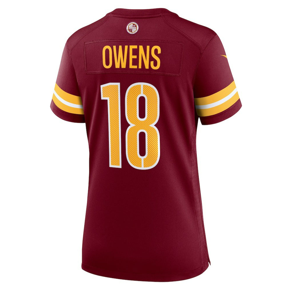Tyler Owens Washington Commanders Women's Team Game Jersey - Burgundy - Nike