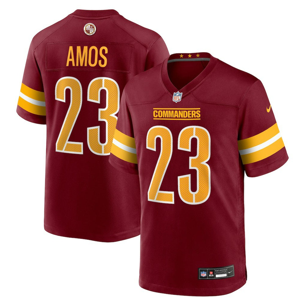 Trey Amos Washington Commanders Team Game Jersey - Burgundy - Nike