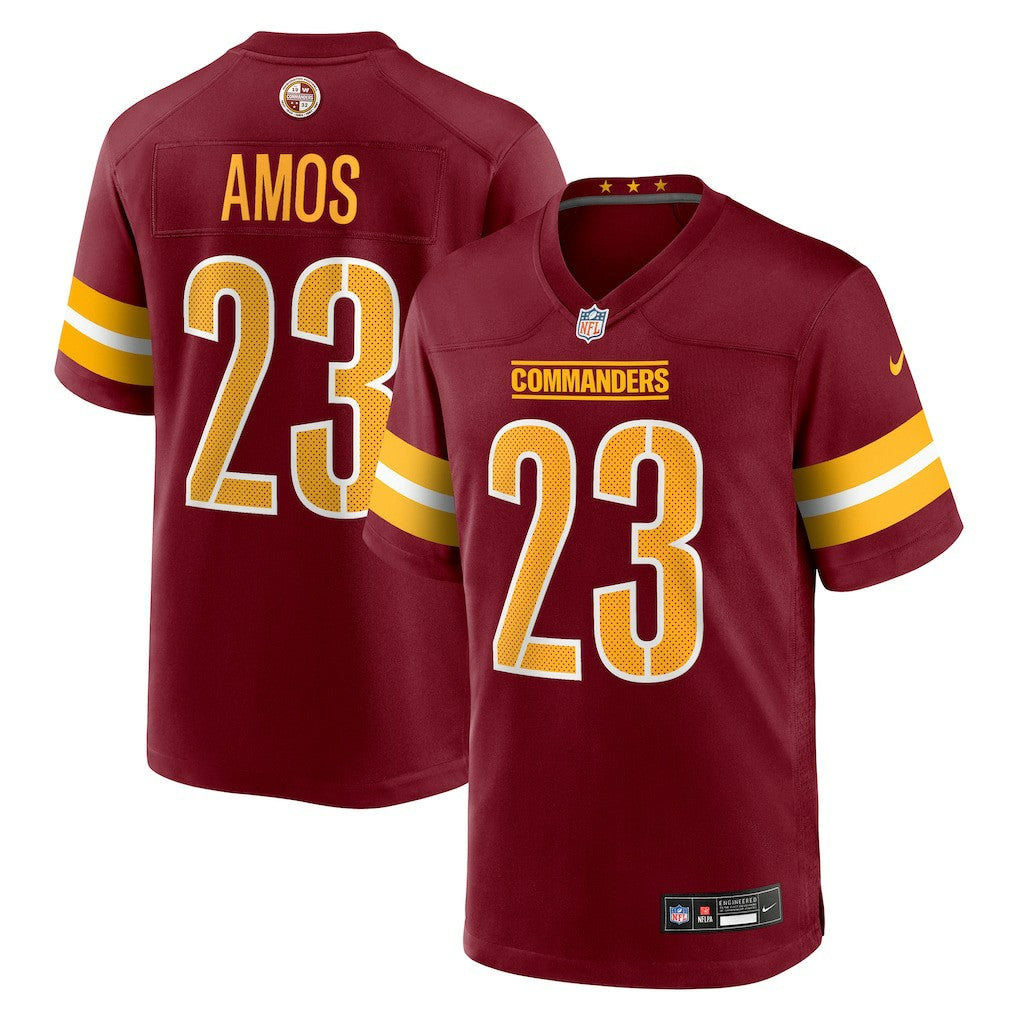 Trey Amos Washington Commanders Team Game Jersey - Burgundy - Nike