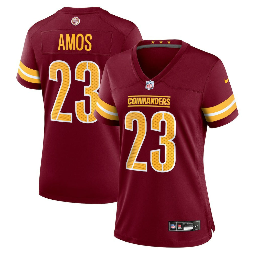 Trey Amos Washington Commanders Women's Team Game Jersey - Burgundy - Nike