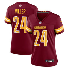 Von Miller Washington Commanders Women's Team Game Jersey - Burgundy - Nike