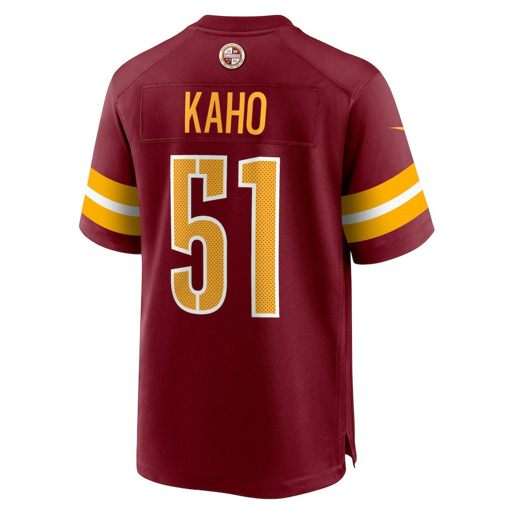 Ale Kaho Washington Commanders Team Game Jersey - Burgundy - Nike
