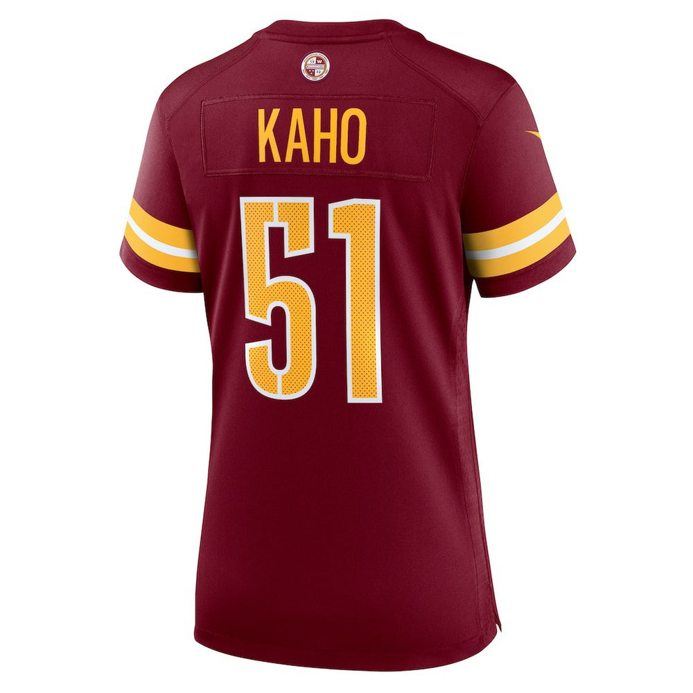 Ale Kaho Washington Commanders Women's Team Game Jersey - Burgundy - Nike