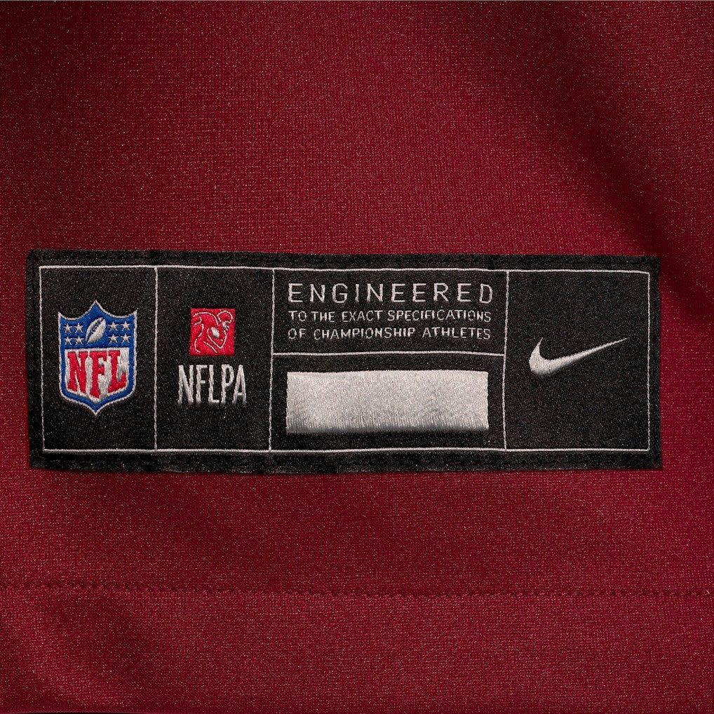 Lucas Niang Washington Commanders Team Game Jersey - Burgundy - Nike
