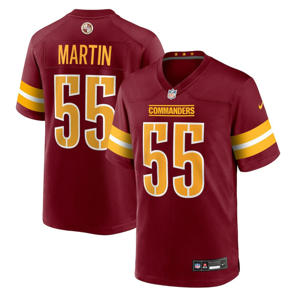 Jacob Martin Washington Commanders Team Game Jersey - Burgundy - Nike
