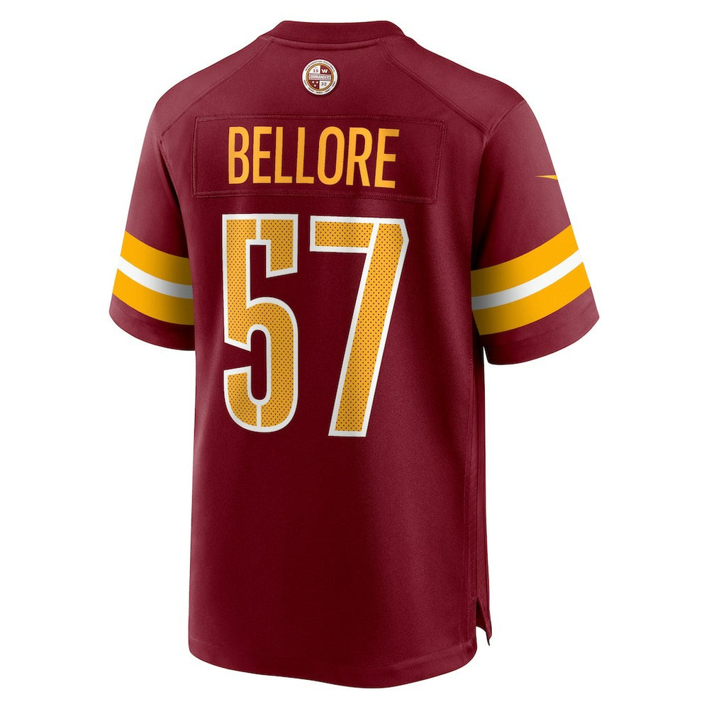 Nick Bellore Washington Commanders Team Game Jersey - Burgundy - Nike