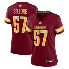 Nick Bellore Washington Commanders Women's Team Game Jersey - Burgundy - Nike