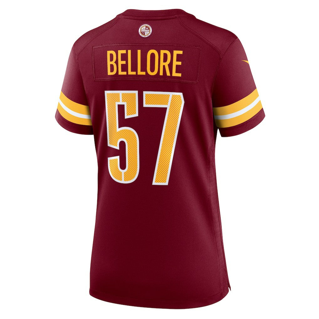 Nick Bellore Washington Commanders Women's Team Game Jersey - Burgundy - Nike