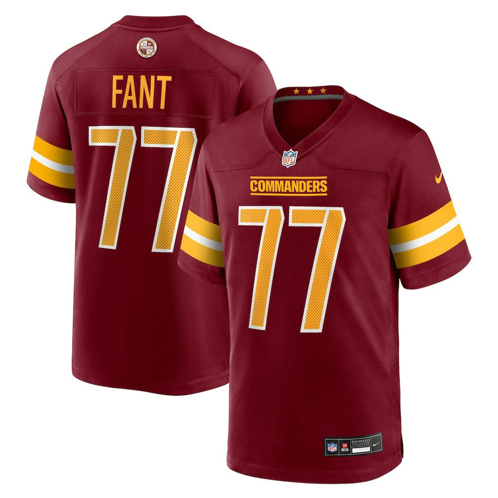 George Fant Washington Commanders Team Game Jersey - Burgundy - Nike