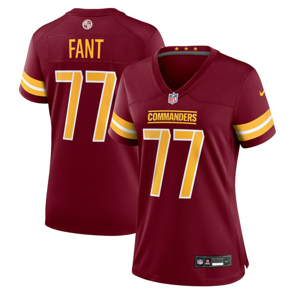 George Fant Washington Commanders Women's Team Game Jersey - Burgundy - Nike