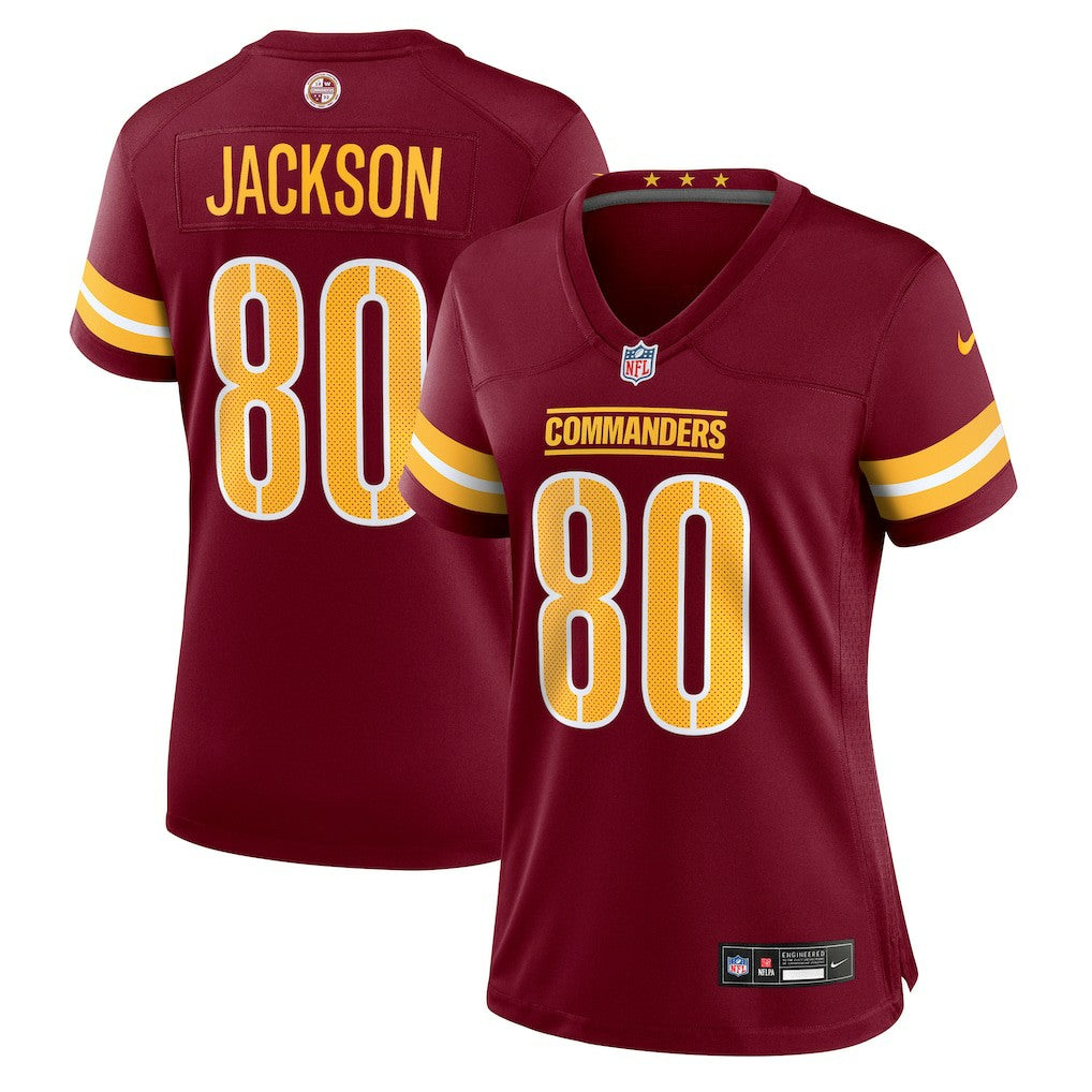 Tyree Jackson Washington Commanders Women's Team Game Jersey - Burgundy - Nike