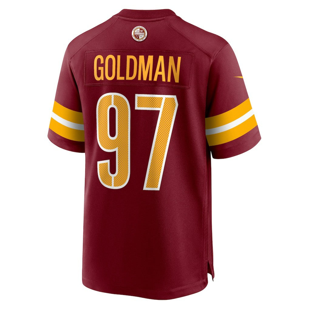Eddie Goldman Washington Commanders Team Game Jersey - Burgundy - Nike