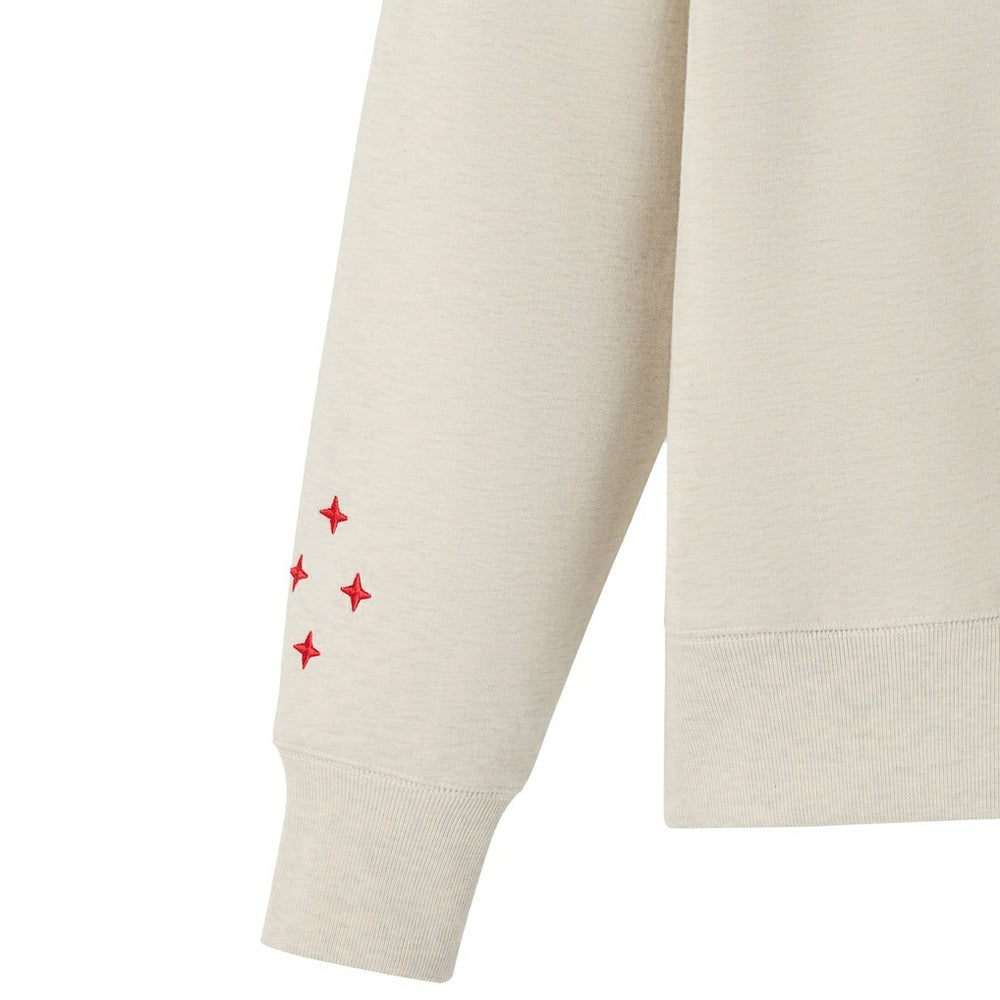 Chicago Bulls OVO x NBA Fleece Sweatshirt Natural