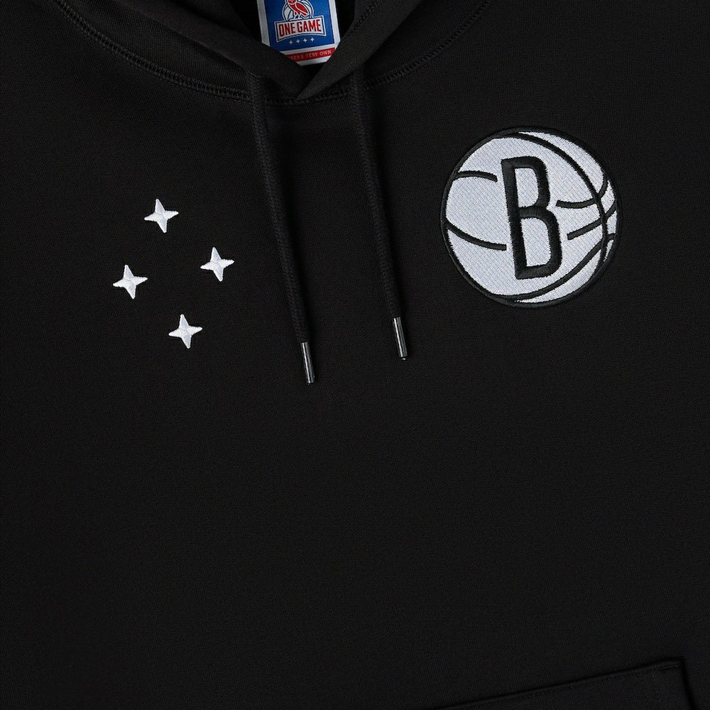 Brooklyn Nets OVO x NBA Fleece Hoodie Black