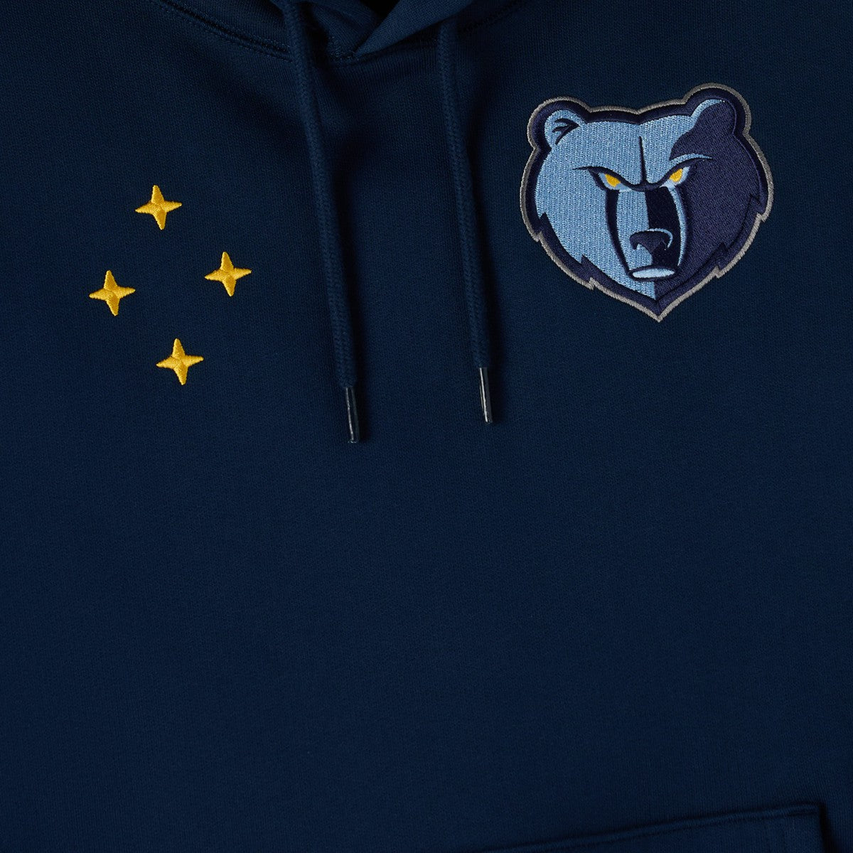 Memphis Grizzlies OVO x NBA Fleece Hoodie Navy