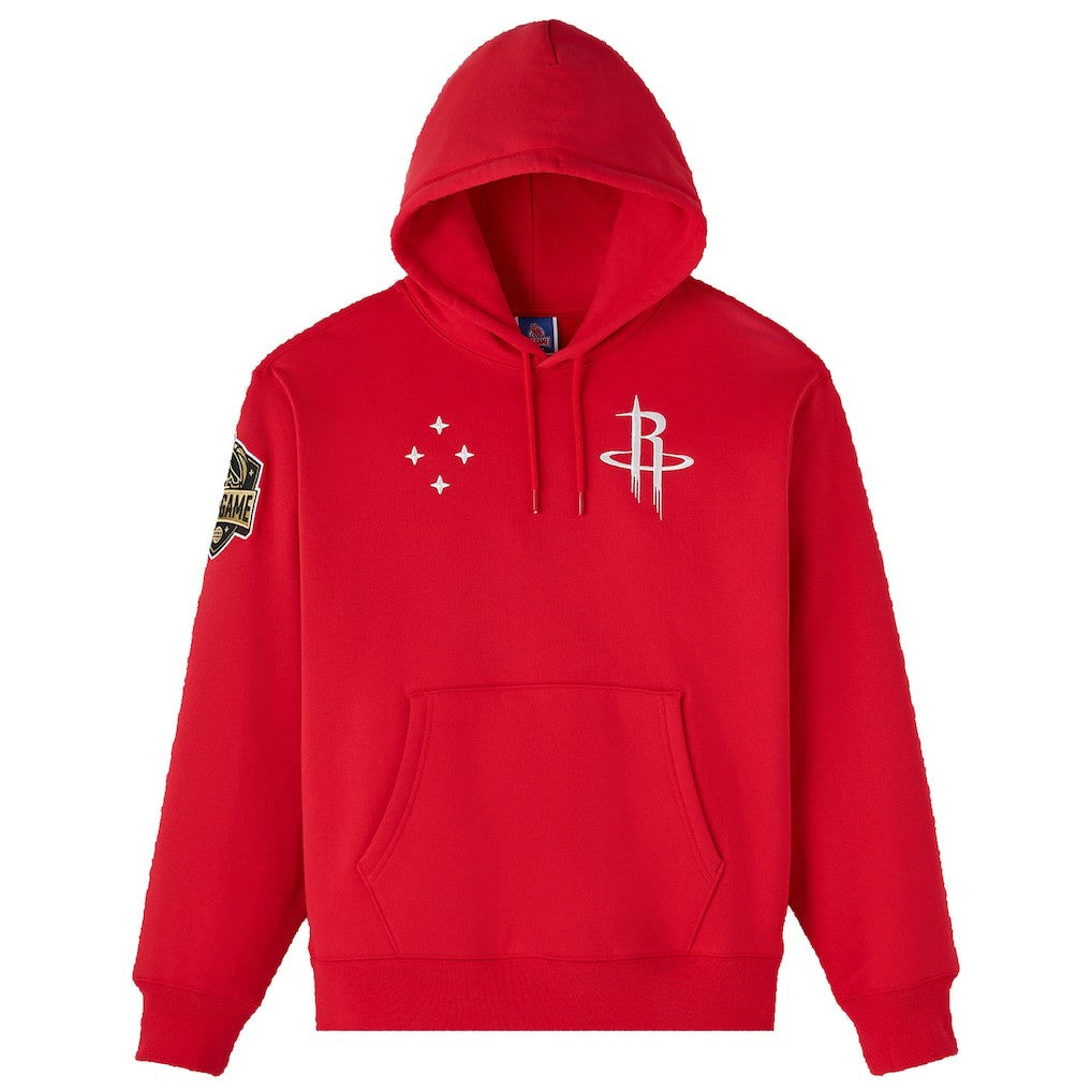 Houston Rockets OVO x NBA Fleece Hoodie Red