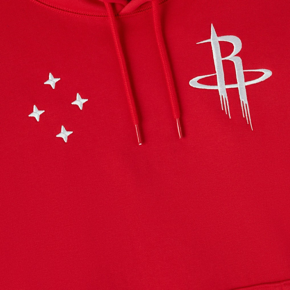 Houston Rockets OVO x NBA Fleece Hoodie Red