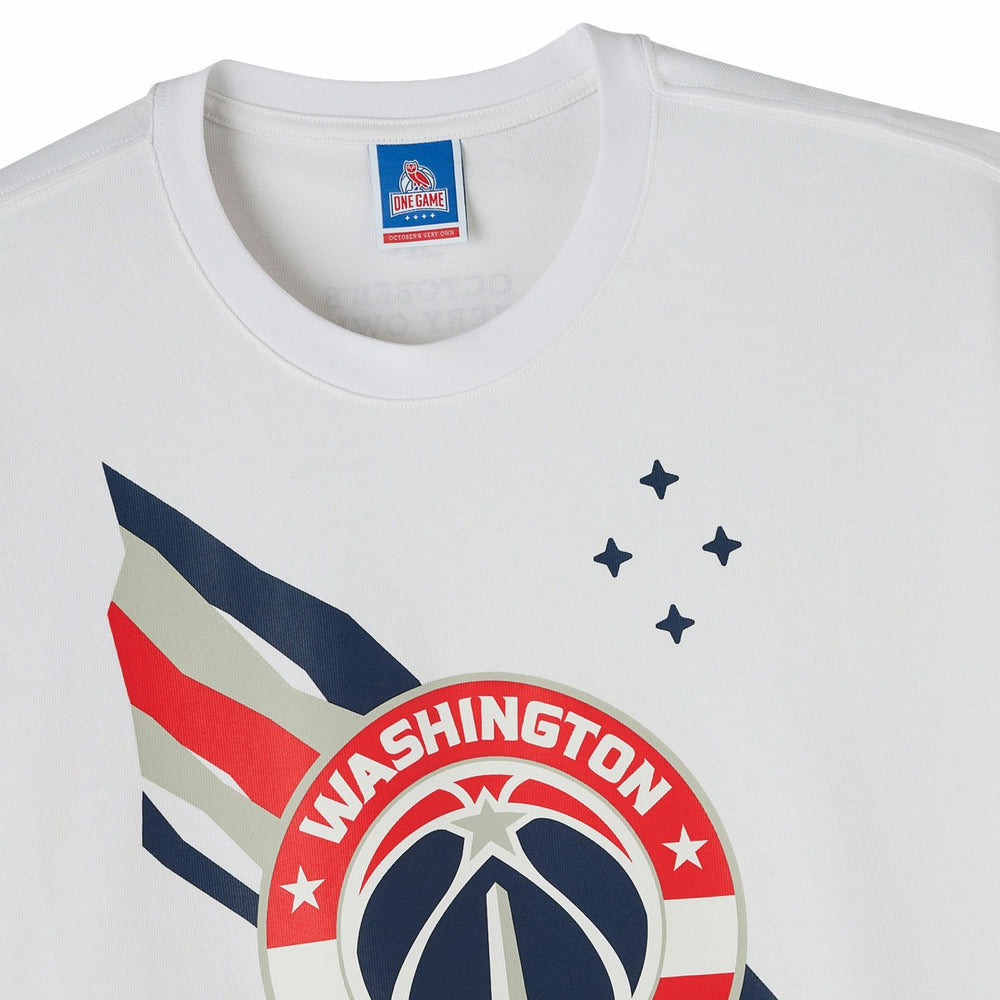 Washington Wizards OVO x NBA Heavyweight T-Shirt White