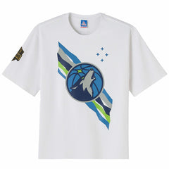 Minnesota Timberwolves OVO x NBA Heavyweight T-Shirt White