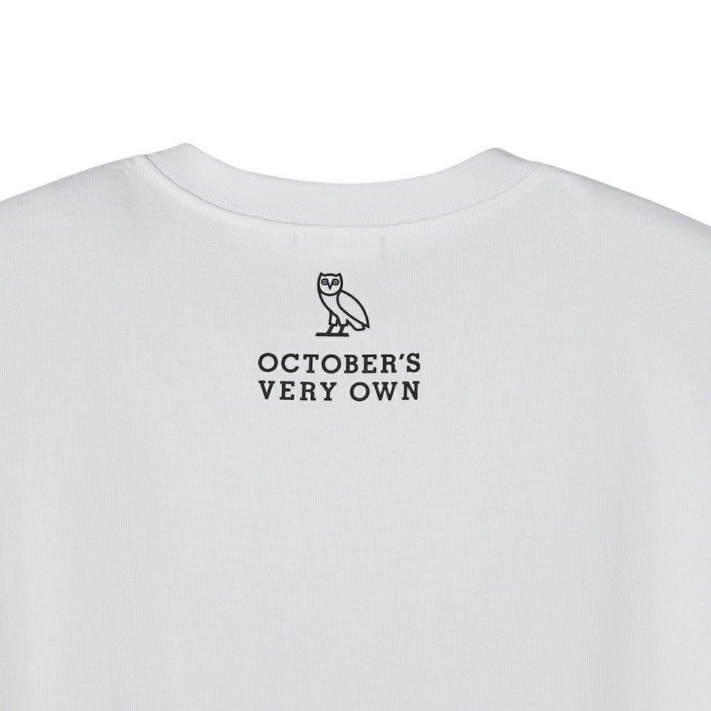 Brooklyn Nets OVO x NBA Heavyweight T-Shirt White