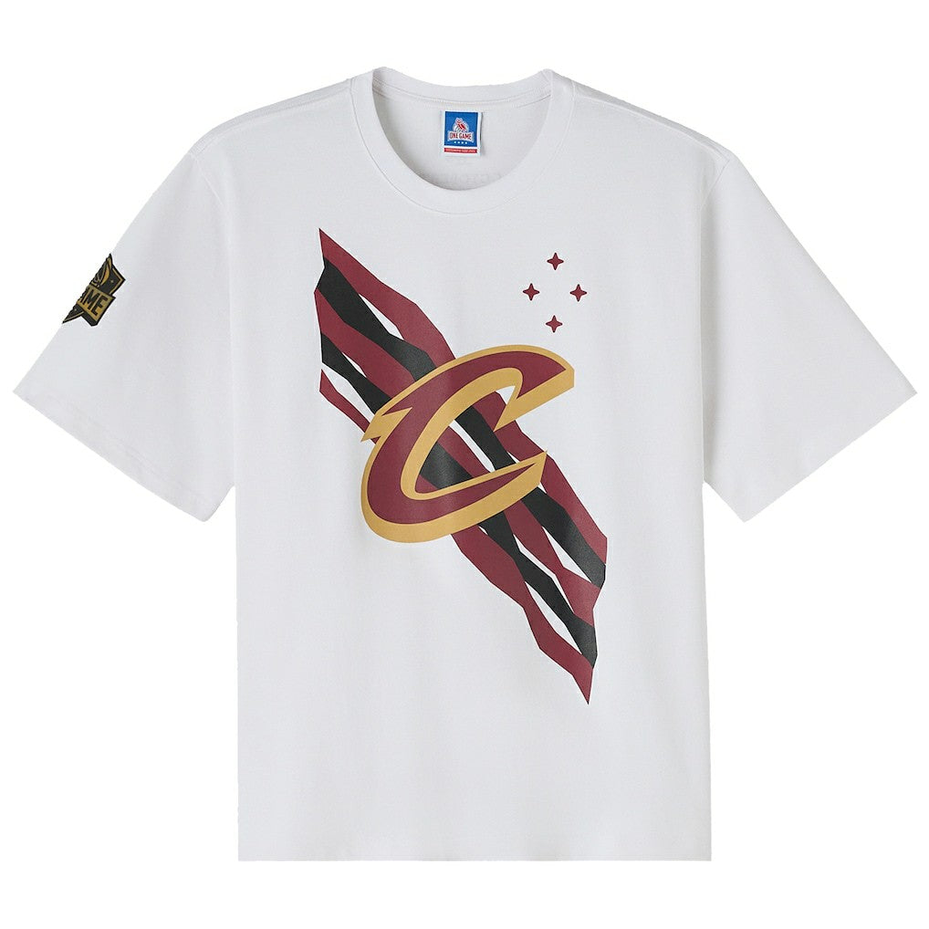 Cleveland Cavaliers OVO x NBA Heavyweight T-Shirt White