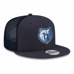 New Era Memphis Grizzlies Core Logo Meshback 9FIFTY Snapback Hat Navy