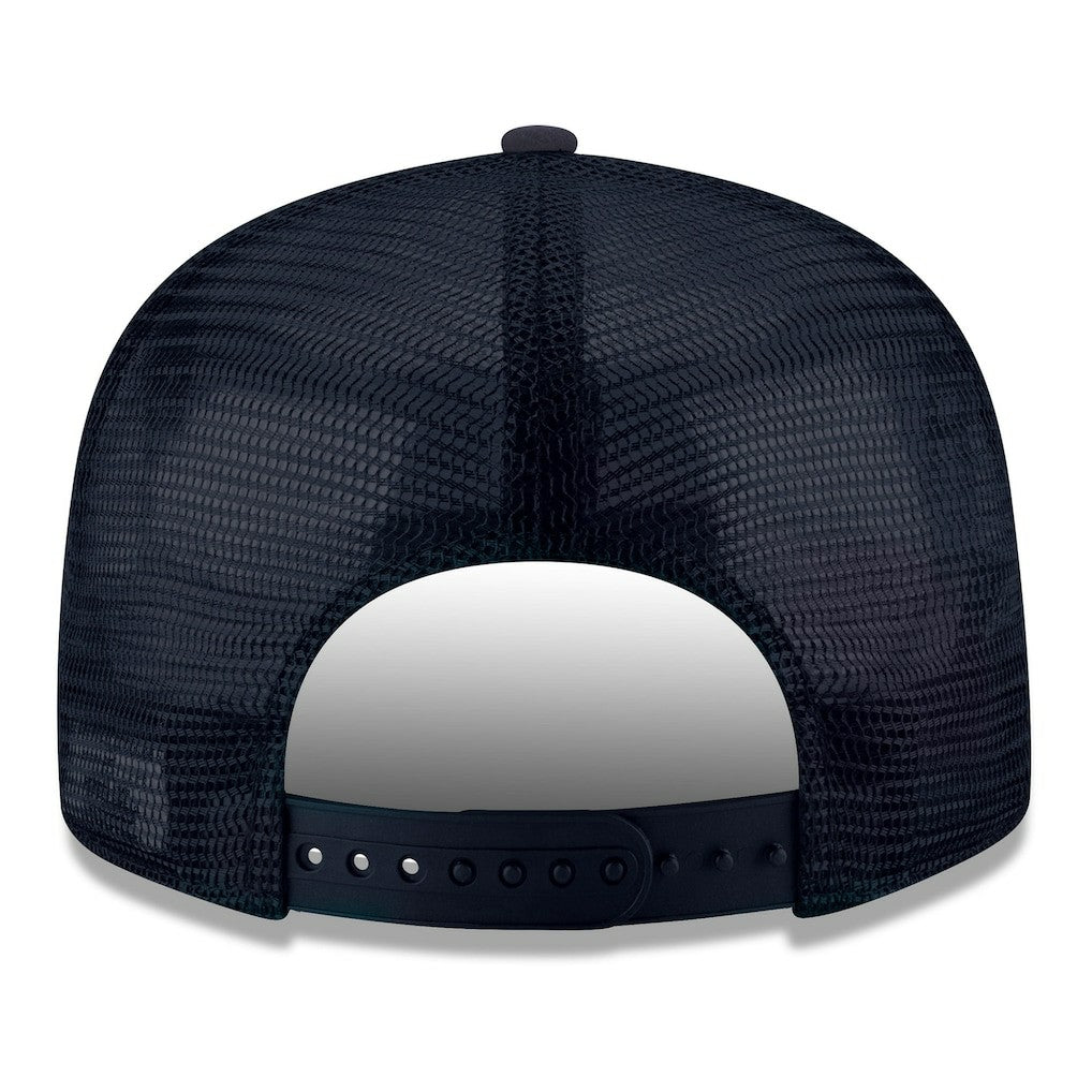 New Era Indiana Pacers Core Logo Meshback 9FIFTY Snapback Hat Navy