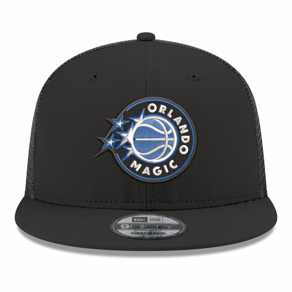 New Era Orlando Magic Core Logo Meshback 9FIFTY Snapback Hat Black