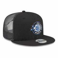 New Era Orlando Magic Core Logo Meshback 9FIFTY Snapback Hat Black