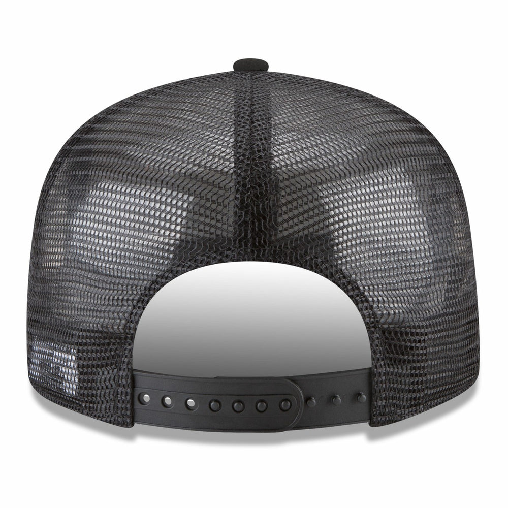 New Era Utah Jazz Core Logo Meshback 9FIFTY Snapback Hat Black