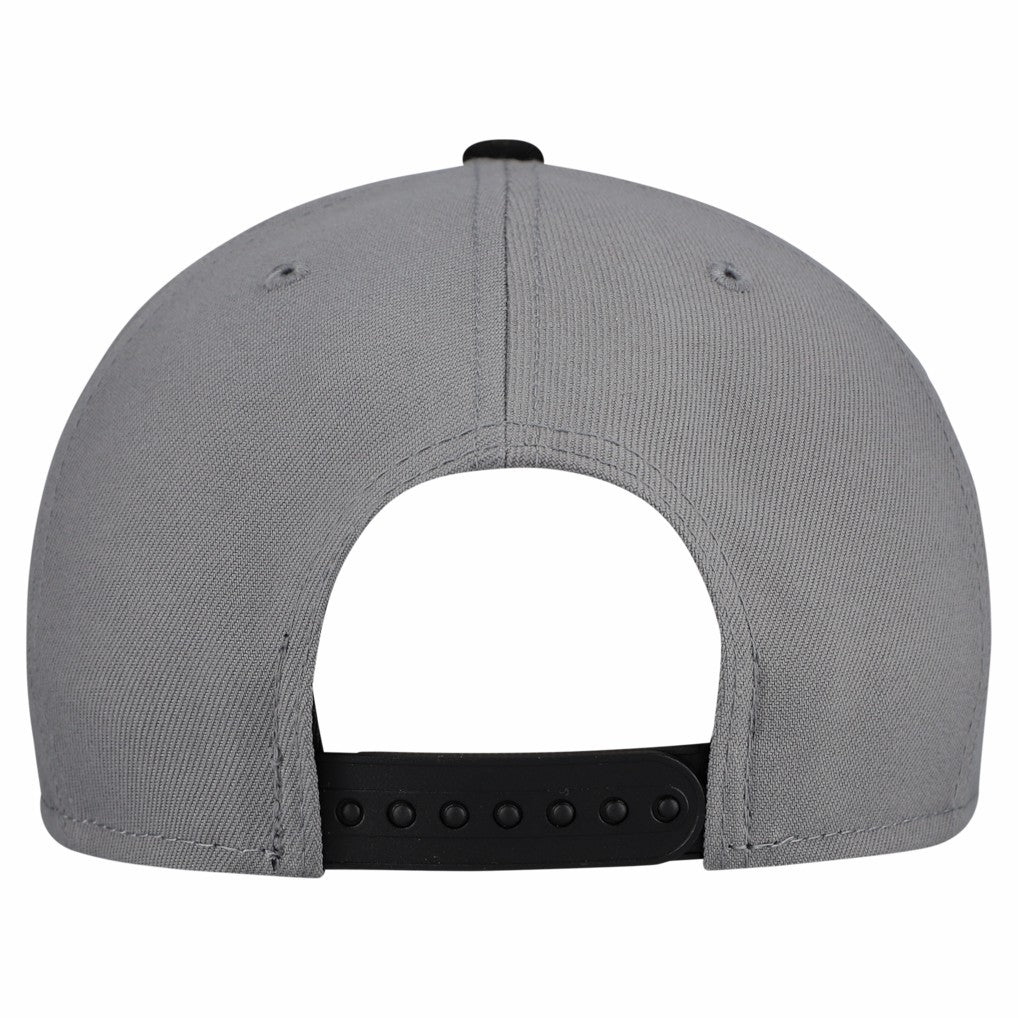 New Era Memphis Grizzlies Core Logo Storm Gray Two-Tone 9FIFTY Snapback Hat Gray
