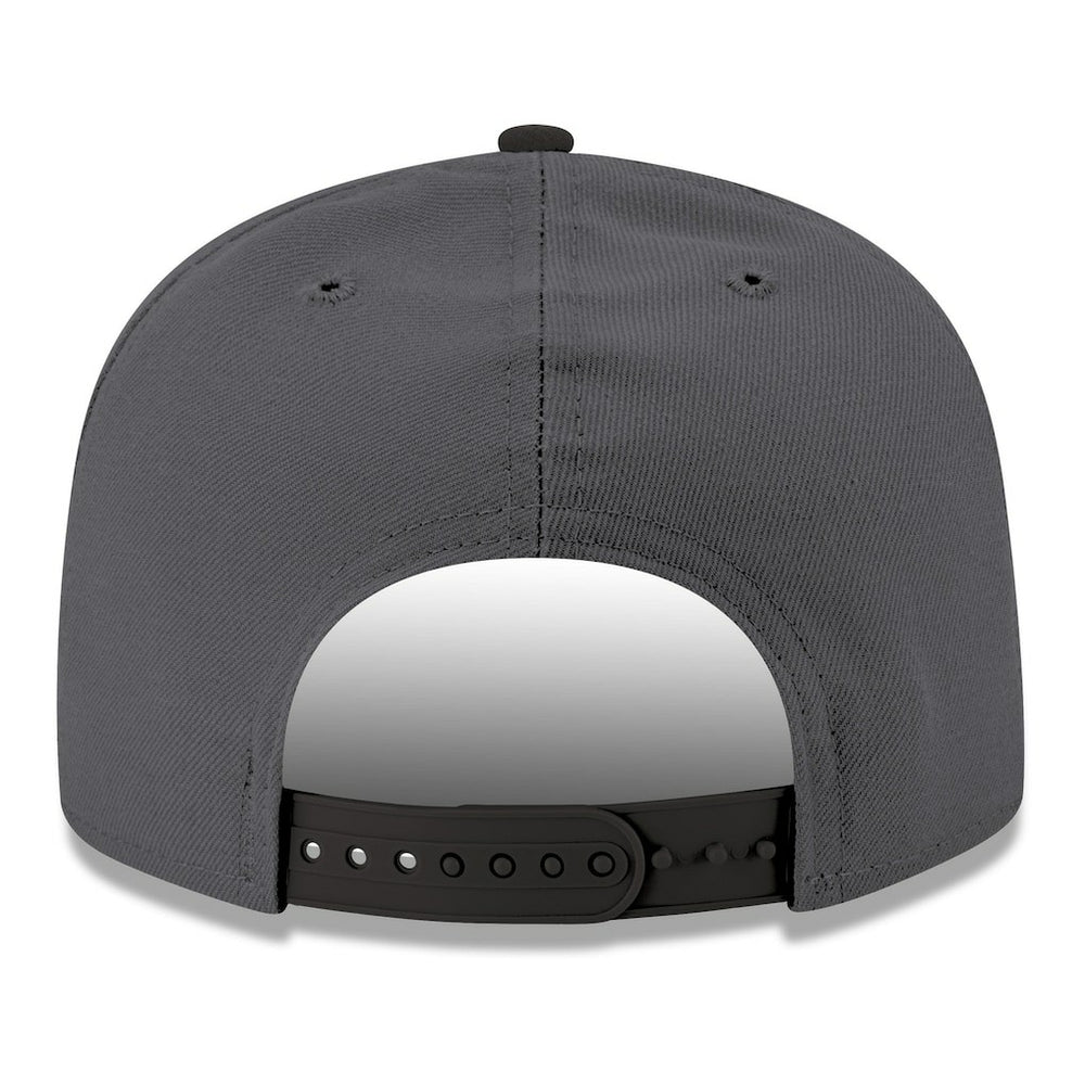New Era New Orleans Pelicans Logo 2-Tone 9FIFTY Snapback Hat Gray/Black