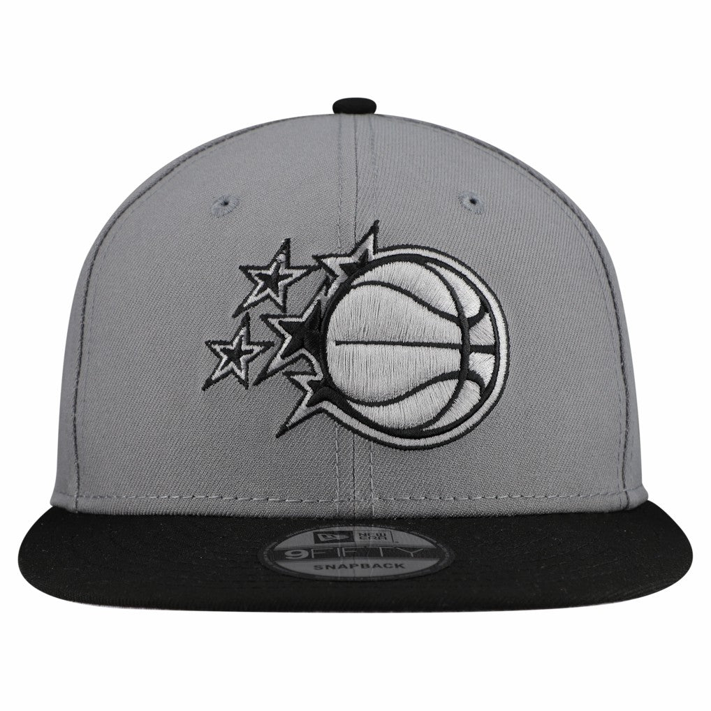 New Era Orlando Magic Core Logo Storm Gray Two-Tone 9FIFTY Snapback Hat Gray