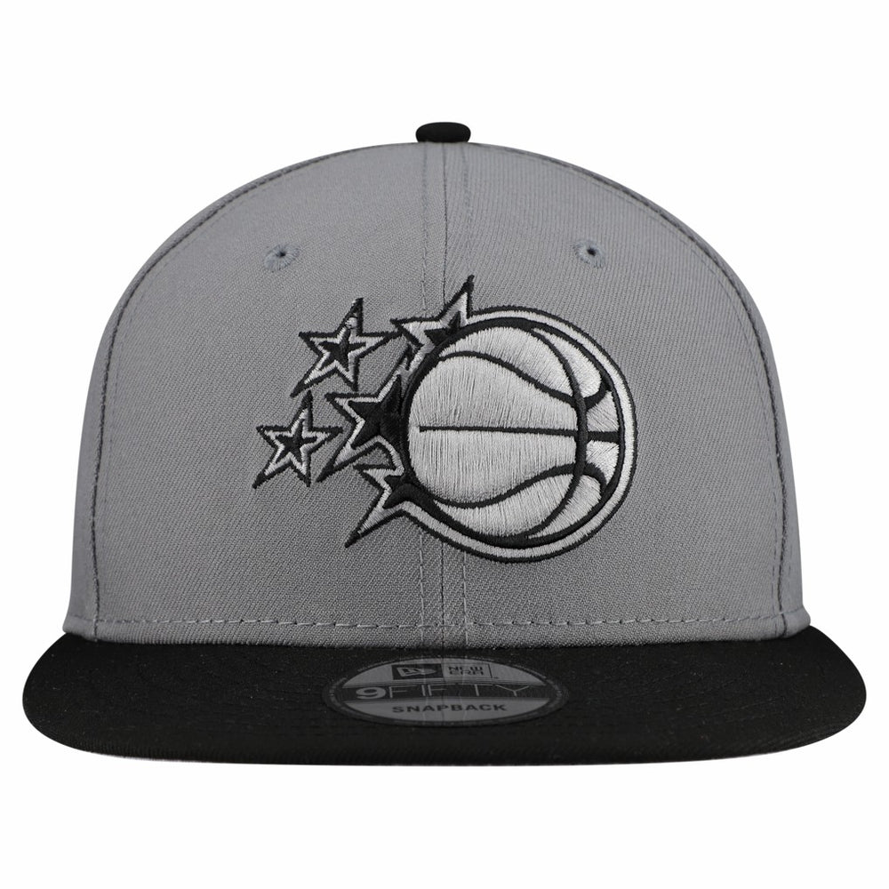 New Era Orlando Magic Core Logo Storm Gray Two-Tone 9FIFTY Snapback Hat Gray