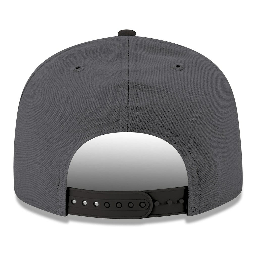 New Era Philadelphia 76ers Logo 2-Tone 9FIFTY Snapback Hat Gray/Black