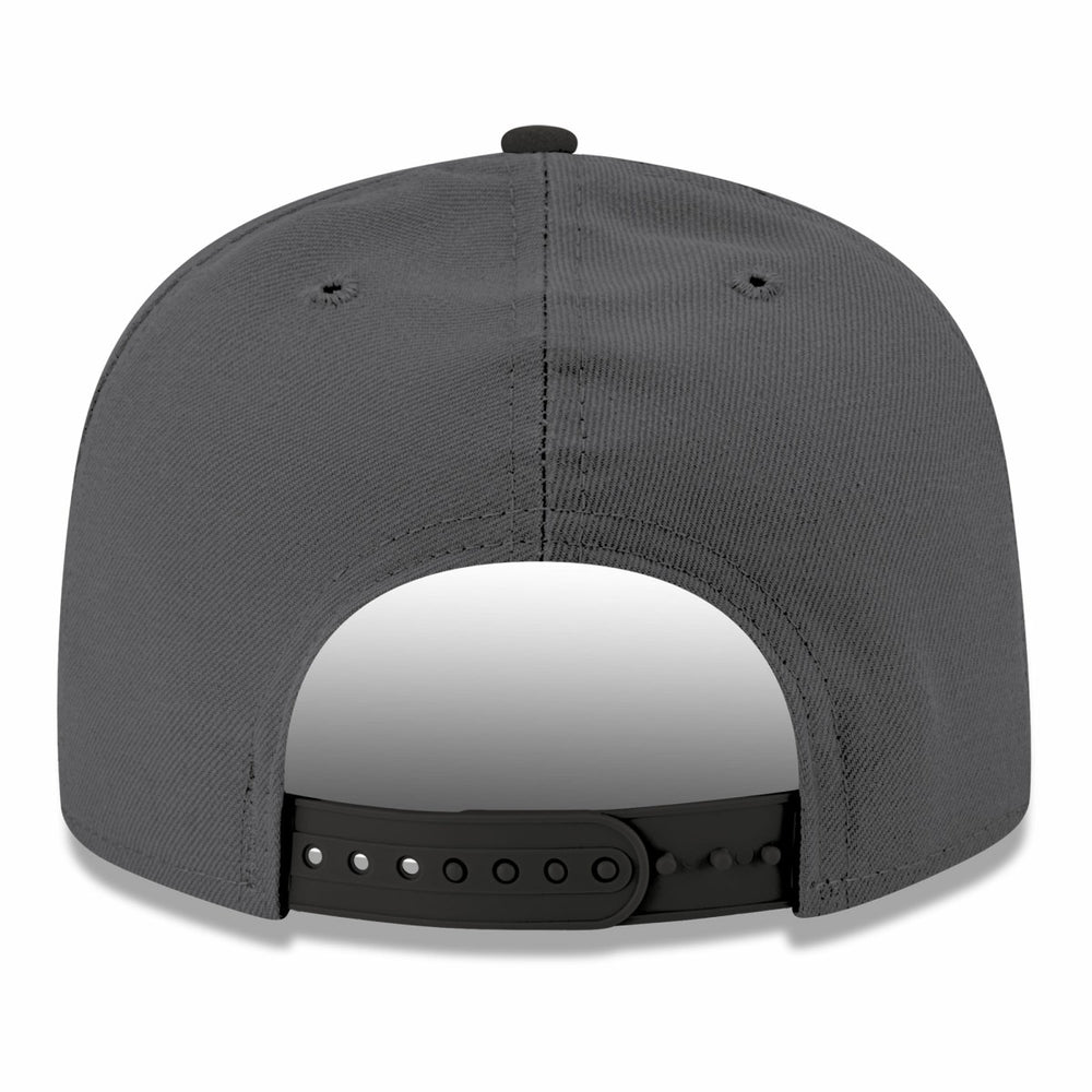 New Era Utah Jazz Logo 2-Tone 9FIFTY Snapback Hat Gray/Black