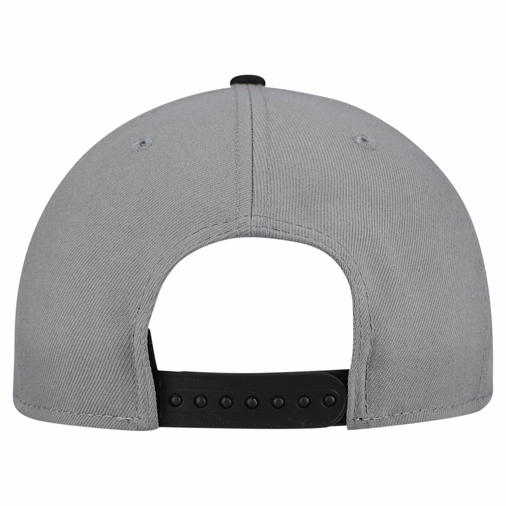 New Era Cleveland Cavaliers Core Logo Storm Gray Two-Tone 9FIFTY Snapback Hat Gray