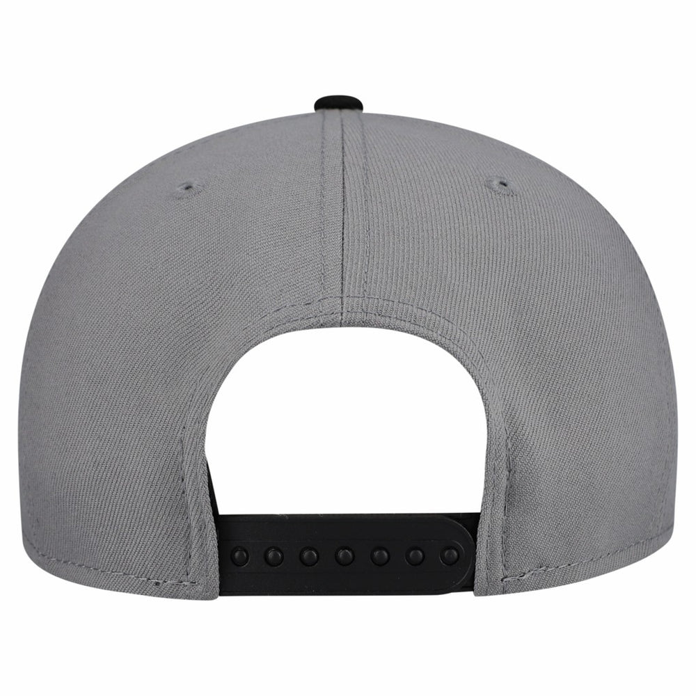 New Era Atlanta Hawks Core Logo Storm Gray Two-Tone 9FIFTY Snapback Hat Gray