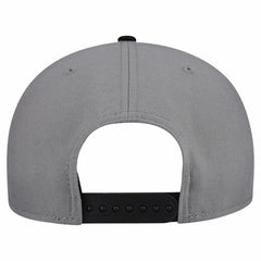 New Era Atlanta Hawks Core Logo Storm Gray Two-Tone 9FIFTY Snapback Hat Gray