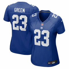 Art Green New York Giants Women's Team Game Jersey - Royal - Nike