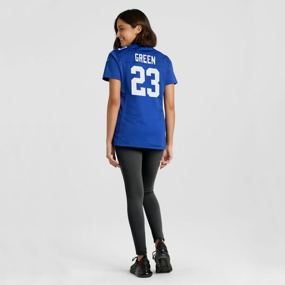 Art Green New York Giants Women's Team Game Jersey - Royal - Nike
