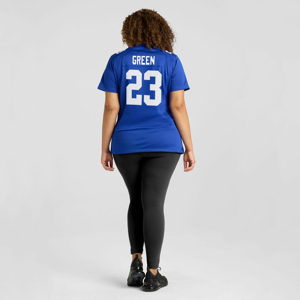 Art Green New York Giants Women's Team Game Jersey - Royal - Nike